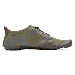 Vibram V-Alpha Military/Dark Grey Mens Trail Shoes | India-431762